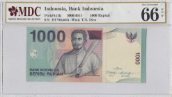 Indonesia, 1.000 Rupiah, 2011, UNC, p141k
MDC 66 GPQ
Estimate: USD 20 - 40