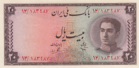 Iran, 20 Rials, 1948, UNC, p48
Estimate: USD 75 - 150