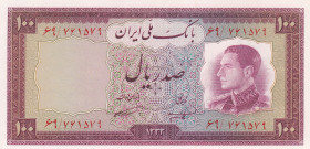 Iran, 100 Rials, 1954, UNC, p67
Estimate: USD 70 - 140