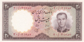 Iran, 20 Rials, 1961, UNC, p72
Estimate: USD 20 - 40