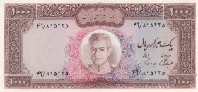 Iran, 1.000 Rials, 1971/1973, AUNC, p94c
Estimate: USD 100 - 200