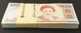 Iran, 1.000 Rials, 1992, UNC, p143, BUNDLE
(Total 100 Banknotes)
Estimate: USD 30 - 60