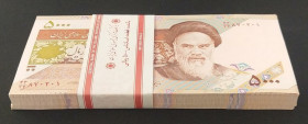 Iran, 5.000 Rials, 2013, UNC, p152, BUNDLE
(Total 100 consecutive banknotes)
Estimate: USD 30 - 60