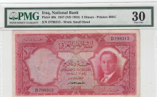 Iraq, 5 Dinars, 1955, VF, p40b
PMG 30
Estimate: USD 750 - 1500