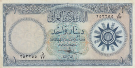 Iraq, 1 Dinar, 1959, VF(+), p53a
Central Bank of Iraq
Estimate: USD 20 - 40