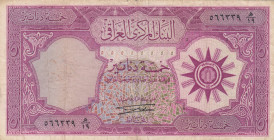 Iraq, 5 Dinars, 1959, VF, p54b
Split, Central Bank of Iraq
Estimate: USD 20 - 40