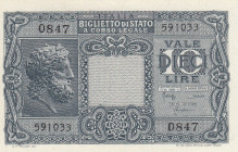 Italy, 10 Lire, 1944, UNC, p32c
Estimate: USD 20 - 40