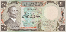 Jordan, 20 Dinars, 1977, UNC, p21a
Estimate: USD 75 - 150