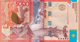 Kazakhstan, 5.000 Tenge, 2011, UNC, p38
"International Bank Note Society (IBNS) 2012 Banknote of the Year"
Estimate: USD 25 - 50