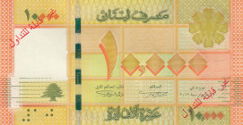 Lebanon, 10.000 Livres, 2012, UNC, p92as, SPECIMEN
Estimate: USD 30 - 60
