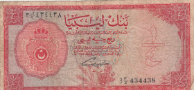 Libya, 1/4 Dinar, 1963, FINE, p23
There are pinholes and spots.
Estimate: USD 50 - 100