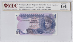 Malaysia, 1 Ringgit, 1981/1983, UNC, p19A
MDC 64
Estimate: USD 20 - 40