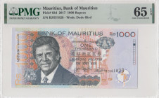 Mauritius, 1.000 Rupees, 2017, UNC, p63d
PMG 65 EPQ, Bank of Mauritius
Estimate: USD 60 - 120