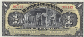 Mexico, 1 Peso, 1914, UNC, pS304, REMAINDER
Canceled
Estimate: USD 20 - 40