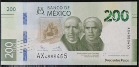 Mexico, 200 Pesos, 2019, UNC, p131
Banco De Mexico
Estimate: USD 20 - 40