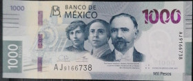 Mexico, 1.000 Pesos, 2021, AUNC(+), pNew
Banco De Mexico
Estimate: USD 75 - 150