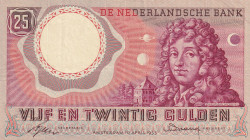 Netherlands, 25 Gulden, 1955, VF(+), p87
Estimate: USD 25 - 50
