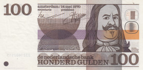 Netherlands, 100 Gulden, 1970, AUNC, p93a
Estimate: USD 200 - 400