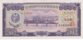 North Korea, 50 Won, 1959, UNC, p16
Central Bank of the Democratic Peoples Republic of Korea
Estimate: USD 100 - 200