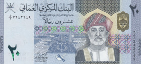 Oman, 20 Rials, 2020, AUNC, p55
Estimate: USD 50 - 100