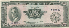 Philippines, 200 Pesos, 1949, UNC, p140a
Estimate: USD 20 - 40