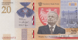 Poland, 20 Zlotych, 2021, UNC, p195, FOLDER
Narodowy Bank Polski
Estimate: USD 100 - 200