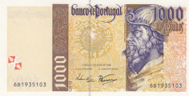 Portugal, 1.000 Escudos, 1998, UNC, p118c
Banco de Portugal
Estimate: USD 20 - 40