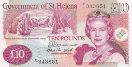 Saint Helena, 10 Pounds, 2012, UNC, p12b
Queen Elizabeth II. Potrait
Estimate: USD 30 - 60