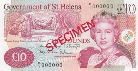 Saint Helena, 10 Pounds, 2012, UNC, p12bs, SPECIMEN
Queen Elizabeth II. Potrait
Estimate: USD 50 - 100
