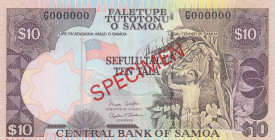 Samoa, 10 Tala, 2002/2005, UNC, p34bs, SPECIMEN
Estimate: USD 25 - 50