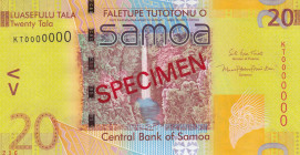 Samoa, 20 Tala, 2017, UNC, p40cs, SPECIMEN
Estimate: USD 20 - 40