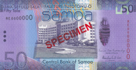 Samoa, 50 Tala, 2014, UNC, p41bs, SPECIMEN
Estimate: USD 30 - 60