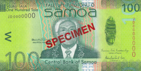 Samoa, 100 Tala, 2012, UNC(-), p44as, SPECIMEN
Estimate: USD 30 - 60
