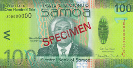 Samoa, 100 Tala, 2017, UNC, p44bs, SPECIMEN
Estimate: USD 30 - 60