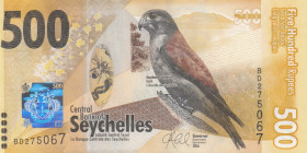 Seychelles, 500 Rupees, 2016, UNC, p51
Central Bank of Seychelles
Estimate: USD 75 - 150