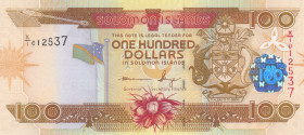 Solomon Islands, 100 Dollars, 2006, UNC, p30r, REPLACEMENT
Estimate: USD 25 - 50