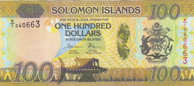 Solomon Islands, 100 Dollars, 2015, UNC, p36r, REPLACEMENT
Estimate: USD 25 - 50