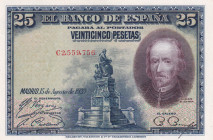 Spain, 25 Pesetas, 1928, UNC, p74b
Estimate: USD 20 - 40