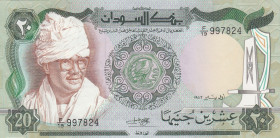 Sudan, 20 Pounds, 1983, AUNC, p28
Estimate: USD 30 - 60