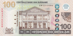 Suriname, 100 Dollars, 2020, UNC, p166e
Estimate: USD 30 - 60