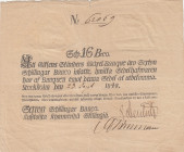 Sweden, 16 Schillingar Banco, 1948, VF, pA102
Split, rips and stains
Estimate: USD 100 - 200