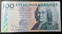 Sweden, 100 Kronor, 2010, UNC, p65c
Sveriges Riksbank
Estimate: USD 20 - 40