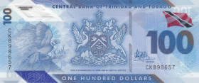 Trinidad & Tobago, 100 Dollars, 2019, UNC, p65
Polymer
Estimate: USD 25 - 50