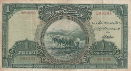 Turkey, 1 Livre, 1927, FINE, p119, 1.Emission
Estimate: USD 100 - 200