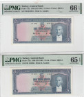 Turkey, 5 Lira, 1961, UNC, p173a, 5.Emission
(Total 2 banknotes), First and Last Prefix
Estimate: USD 2000 - 4000