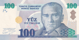 Turkey, 100 New Lira, 2005, UNC, p221, 8. Emisyon
Estimate: USD 50 - 100
