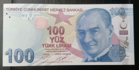 Turkey, 100 Lira, 2017, UNC, p226c, 9.Emission
Radar, Central Bank
Estimate: USD 20 - 40