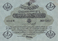 Turkey, Ottoman Empire, 5 Piastres, 1917, AUNC, p96, Cavid / Hüseyin Cahid
V. Mehmed Reşad Period, AH: 4 February 1332, Sign: Cavid / Hüseyin Cahid, ...