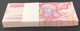 Turkmenistan, 10 Manat, 2012, UNC, p31, (Total 95 banknotes)
Estimate: USD 20 - 40