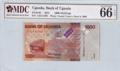 Uganda, 1.000 Shillings, 2015, UNC, p49
MDC 66 GPQ
Estimate: USD 20 - 40